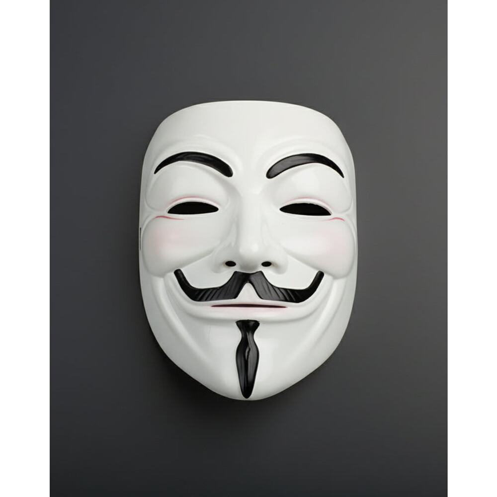 V for Vendetta "Guy Fawkes" 3D Printed Mask – Premium White PLA